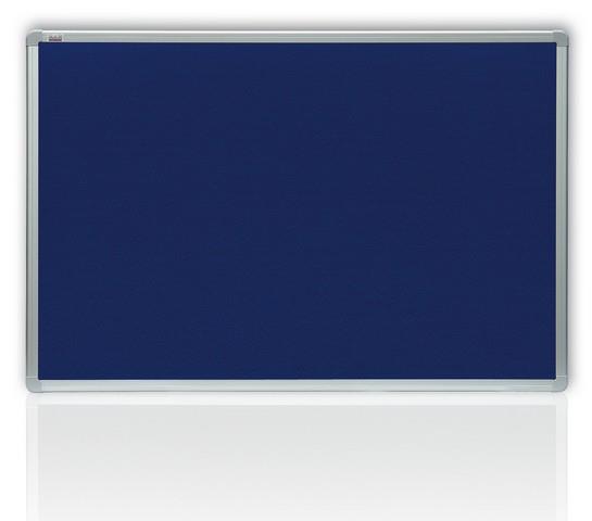 2x3 Filcová modrá tabule v hliníkovém rámu 60x90 cm - P-TTA96-1